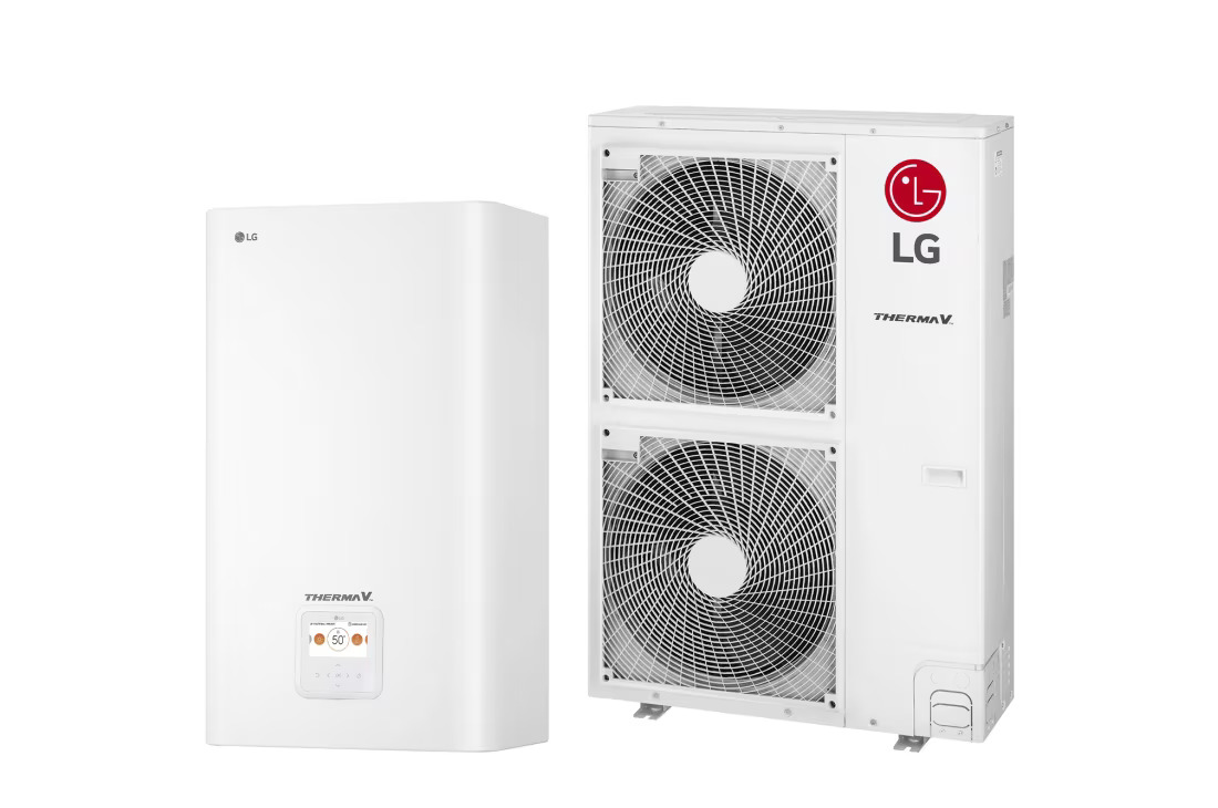 Tермопомпа LG Therma V Hydro box HN1636M.NK5 + HU163MA.U33 - трифазна Tермопомпа LG Therma V Hydro box HN1636M.NK5 + HU163MA.U33 - трифазна - Image 1